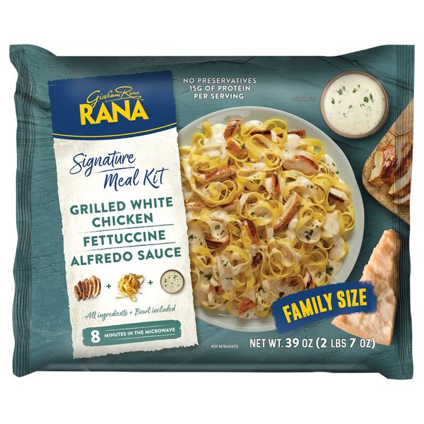 Rana færdigret med kylling fettuccine alfredo